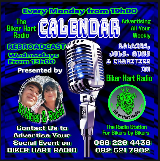Your Weekly Rallies, Jols, Runs and Charities
